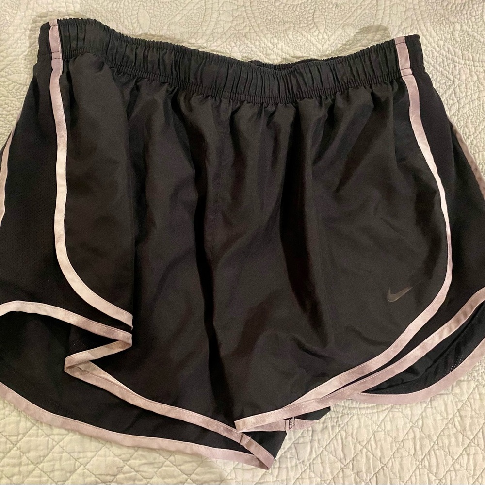 XL Nike Women's Black/Gray DRI-FIT Shorts